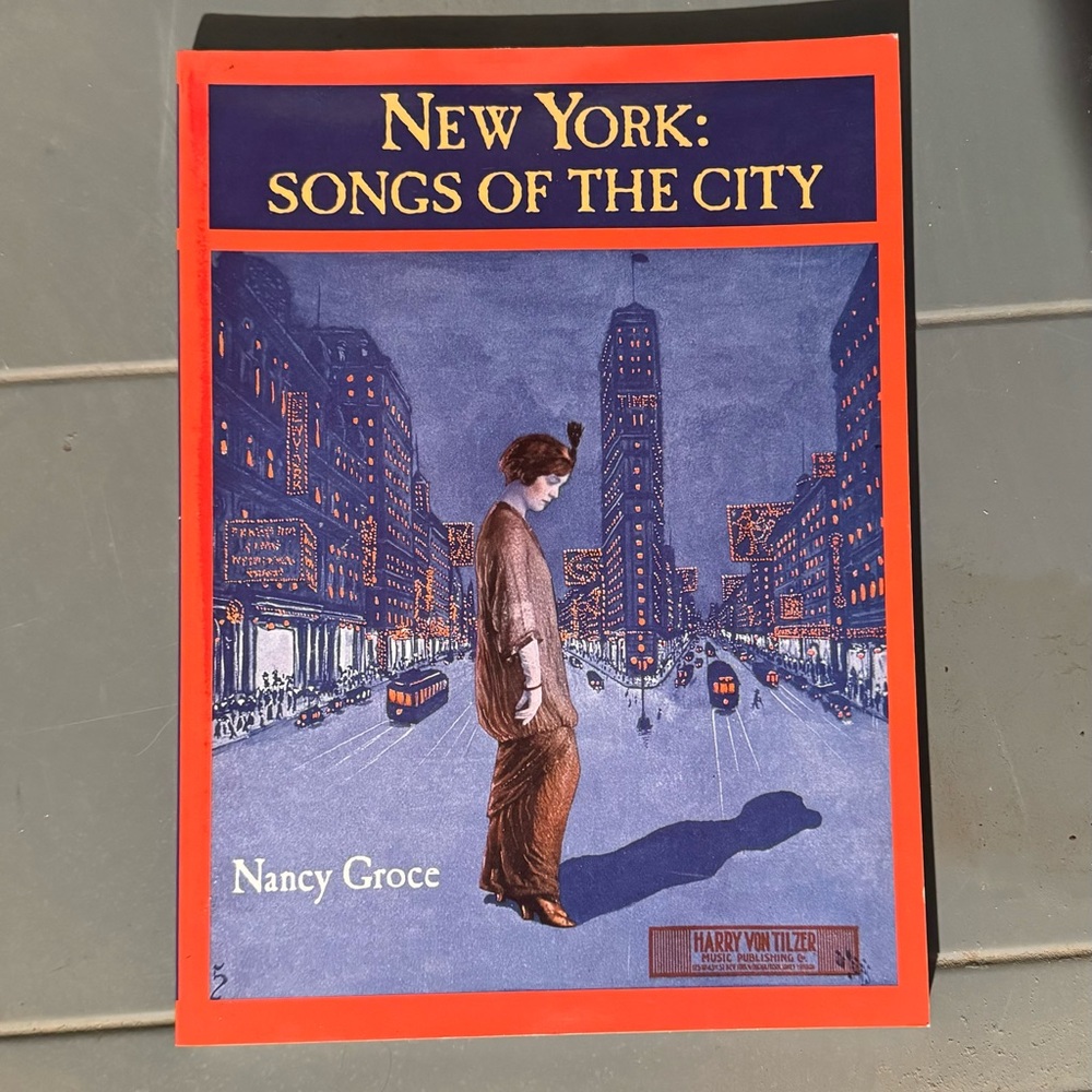 New York: Songs of the City Book NEW